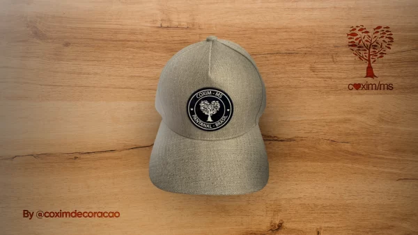 Boné modelo Americano em Tecido Premium